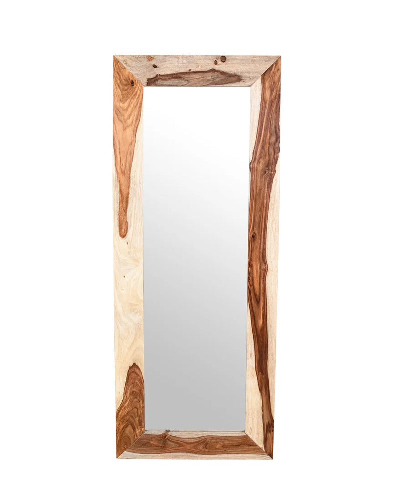 Miroir 71×28" – Sheeham massif naturel