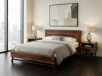 Lit Loft - Sheesham Massif Brun