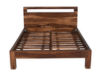 Cama Enzo – palisandro macizo marrón