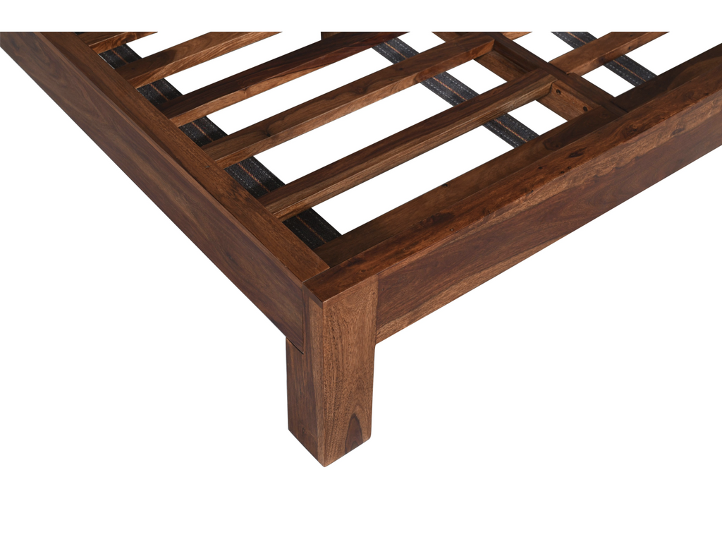 Cama Enzo – palisandro macizo marrón