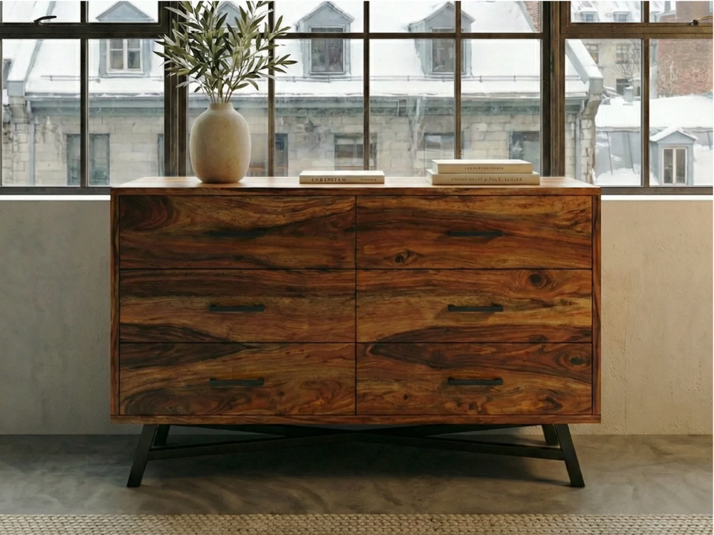 Commode Loft 6 tiroirs