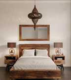 Lit Loft - Sheesham Massif Brun