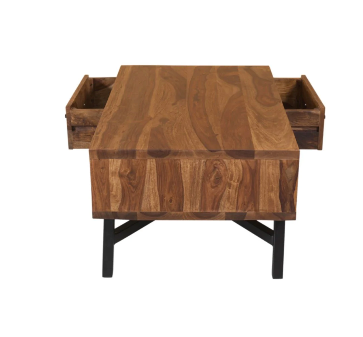 Table de salon 2 tiroirs LOFT