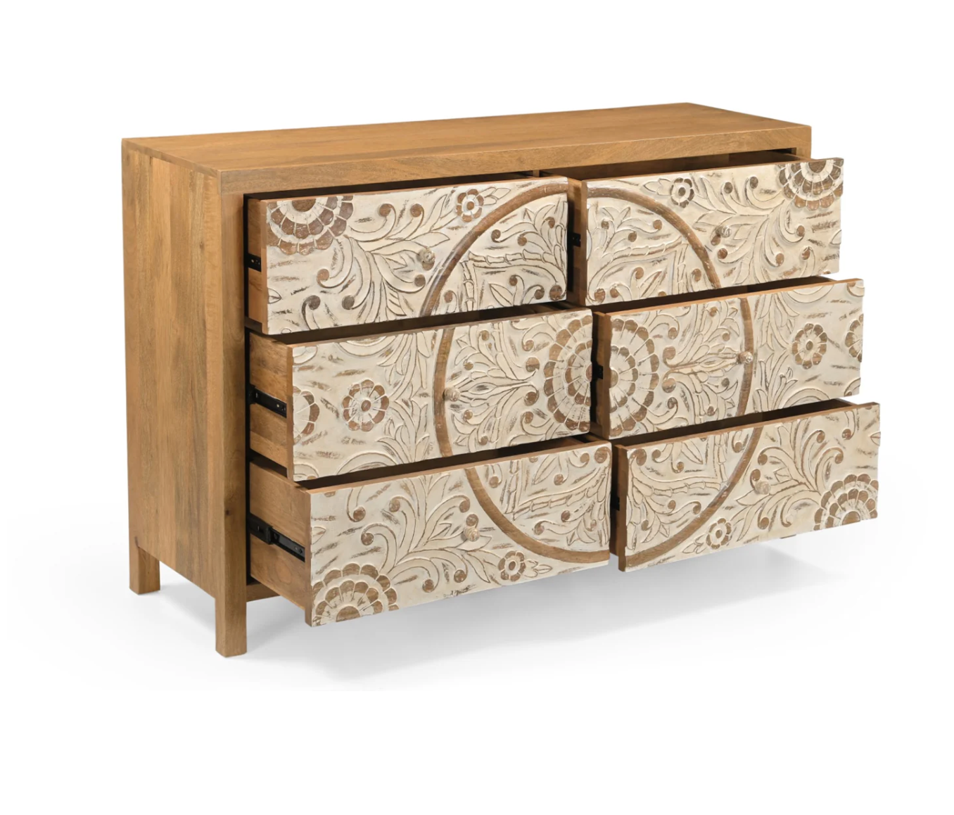Commode Goa – Manguier massif miel
