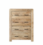 Commode Dhaka – Manguier massif naturel texturé