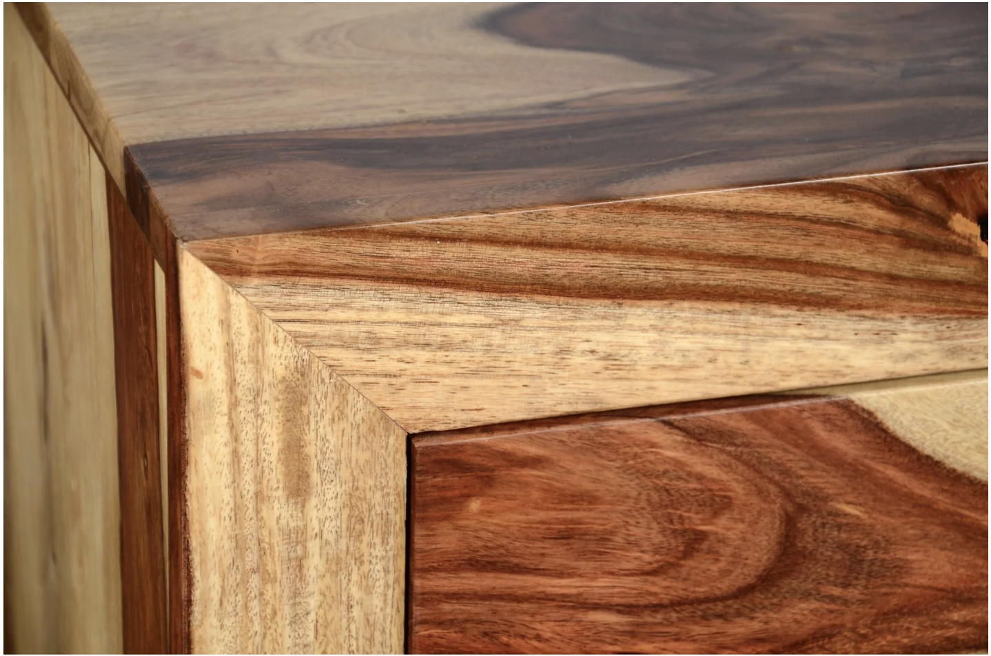Commode Enzo – Sheesham massif naturel
