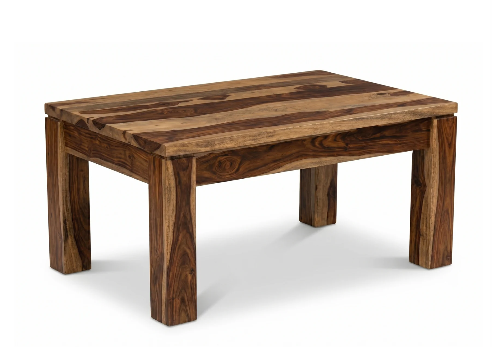 Table de salon Enzo - sheesham naturel