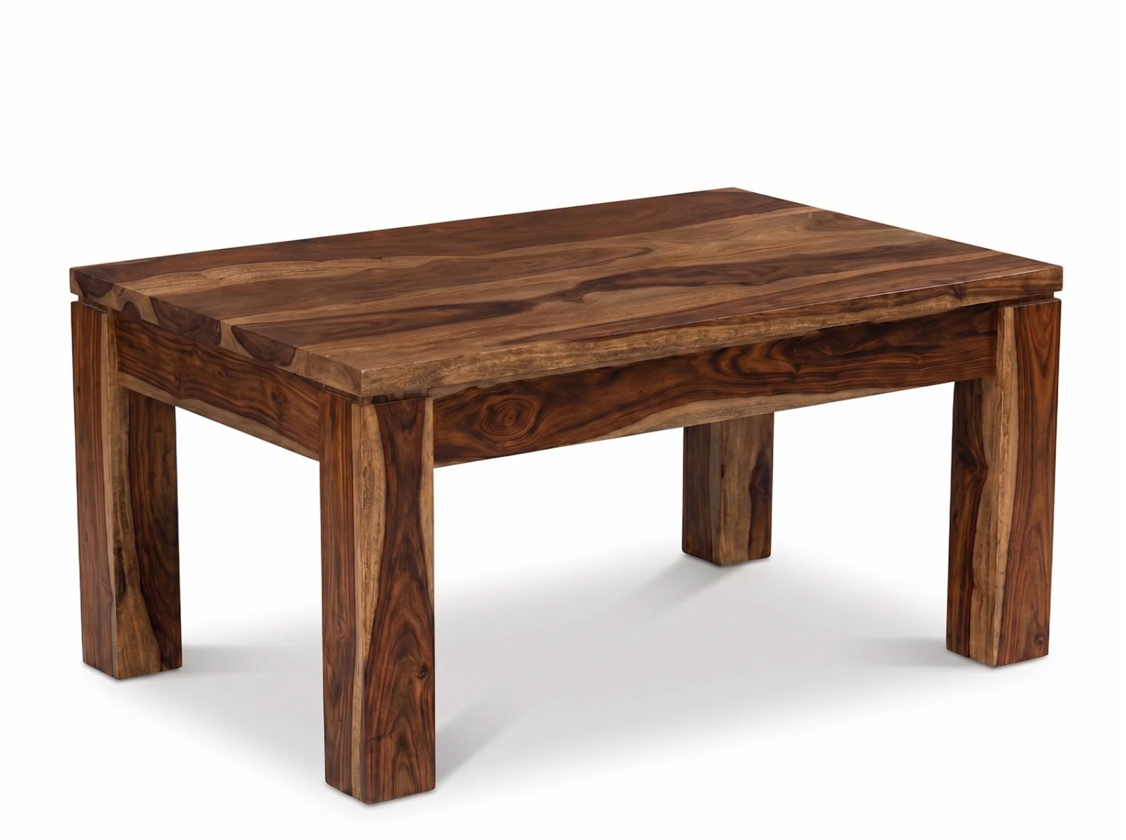 Table de salon Enzo - sheesham naturel
