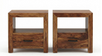 Tables de chevet Enzo – sheesham brun