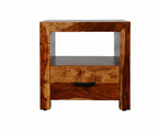 Tables de chevet Enzo – sheesham brun
