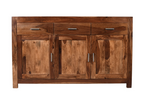 Buffet 3 portes 3 tiroirs 59" Enzo brun