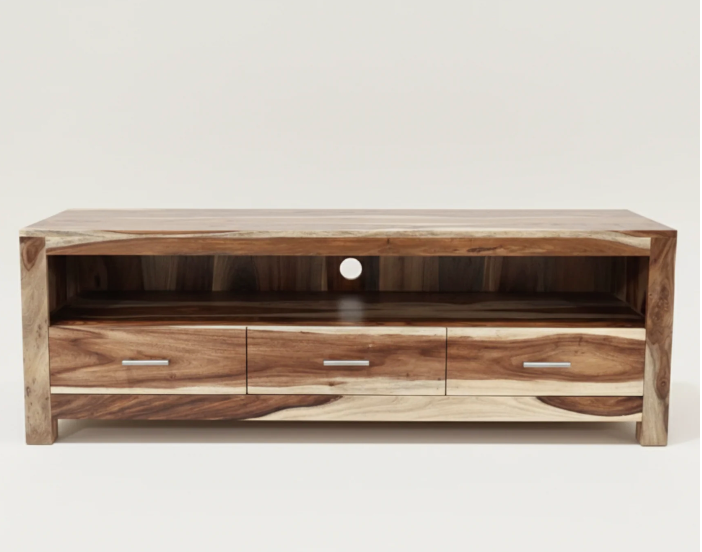 Meuble TV Enzo – sheesham massif naturel