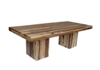 Table à manger bois de rose 94" Enzo