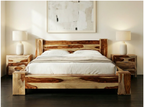 Lit Jamba – sheesham massif naturel
