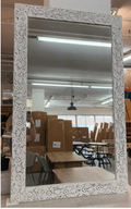 Miroir en Manguier blanchi 59x36''