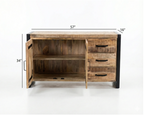 Buffet Factory – manguier massif texturé