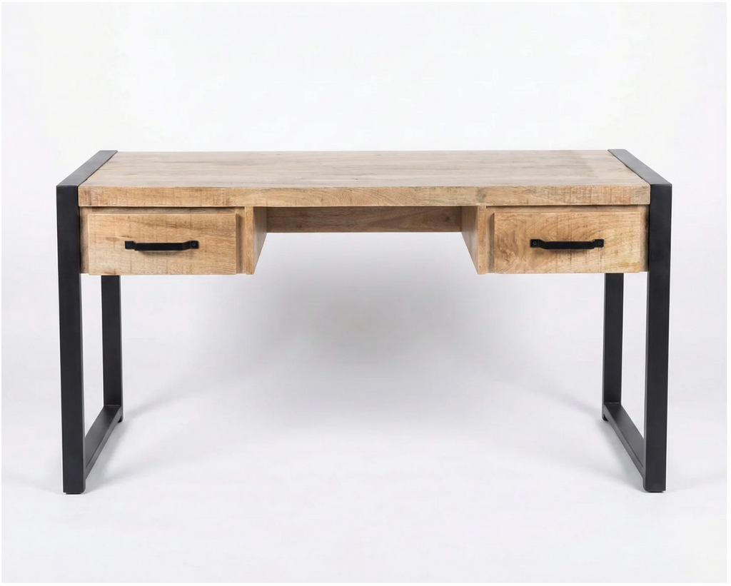 Bureau Factory – manguier massif texturé