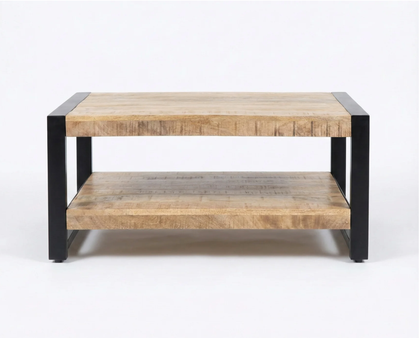 Table de salon Factory – manguier massif texturé
