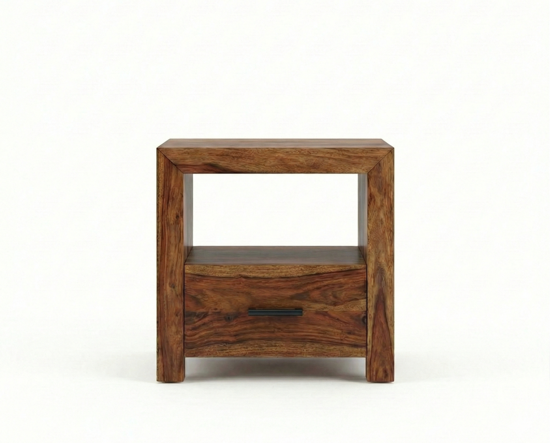 Table de chevet Enzo – sheesham brun