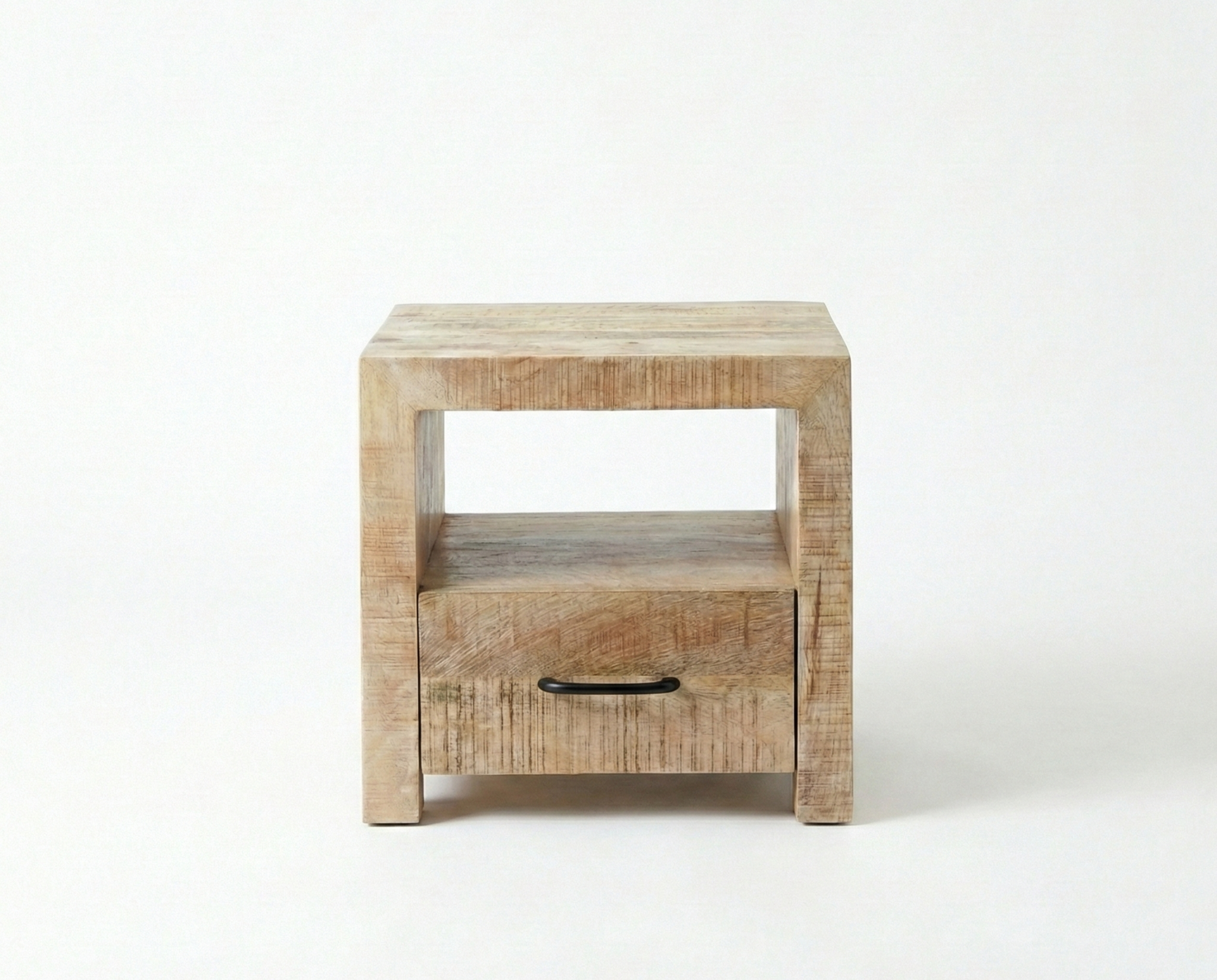 Table de chevet Dhaka — manguier massif